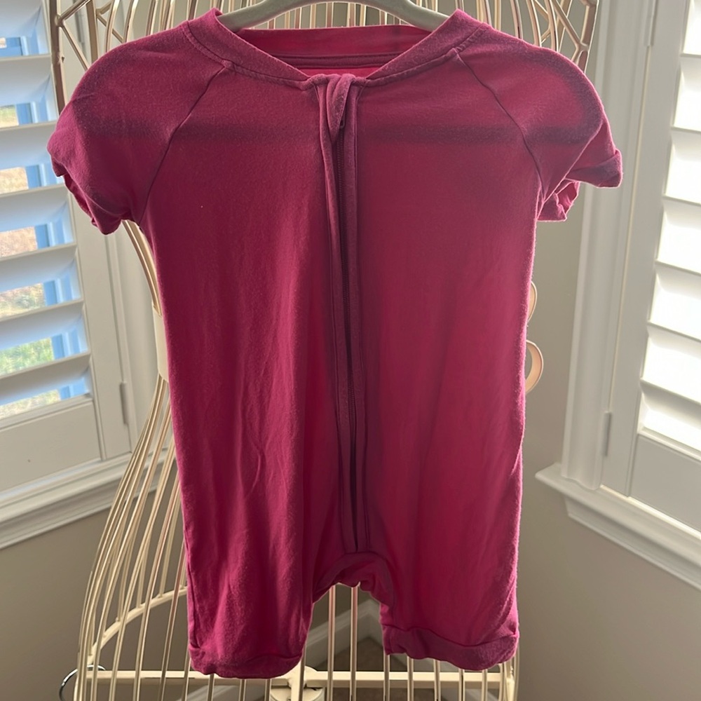 Little Sleepies Play Shorts Romper